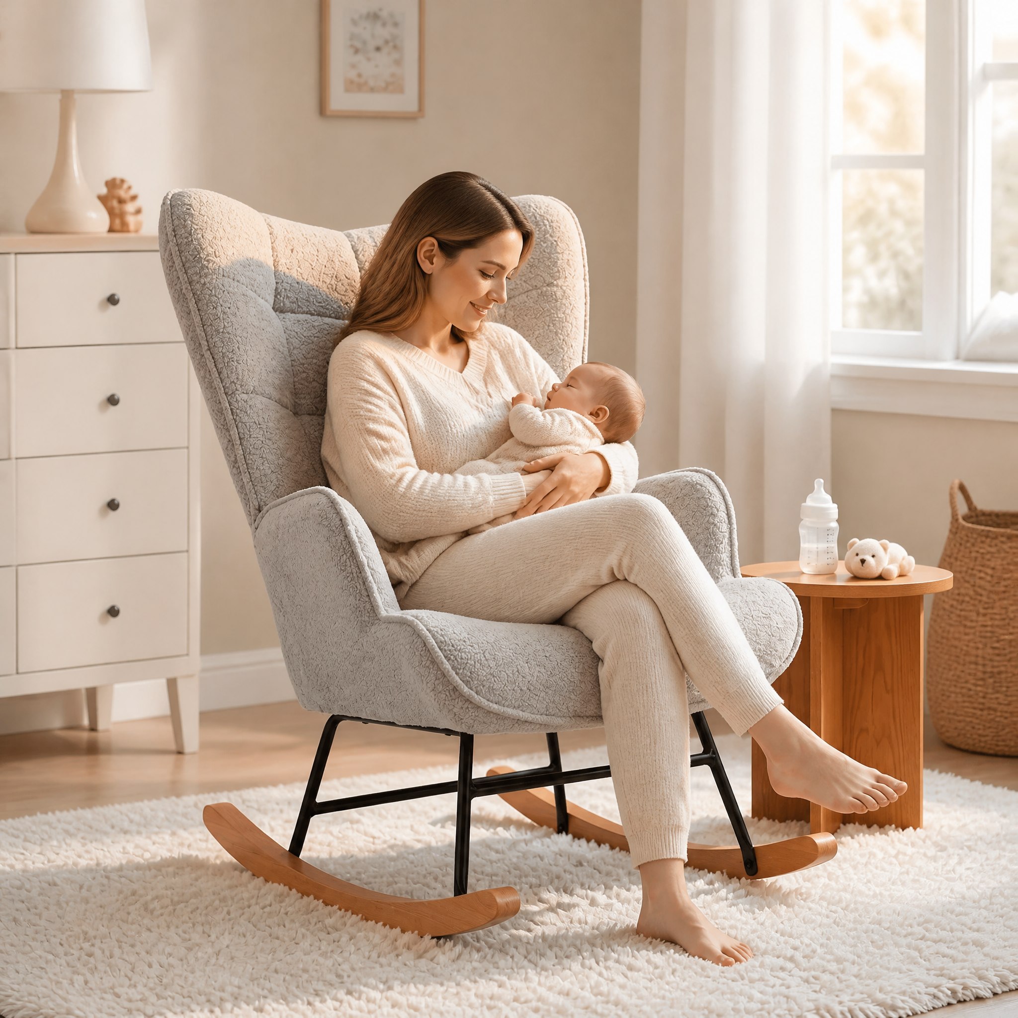 Rocking Chair Gris