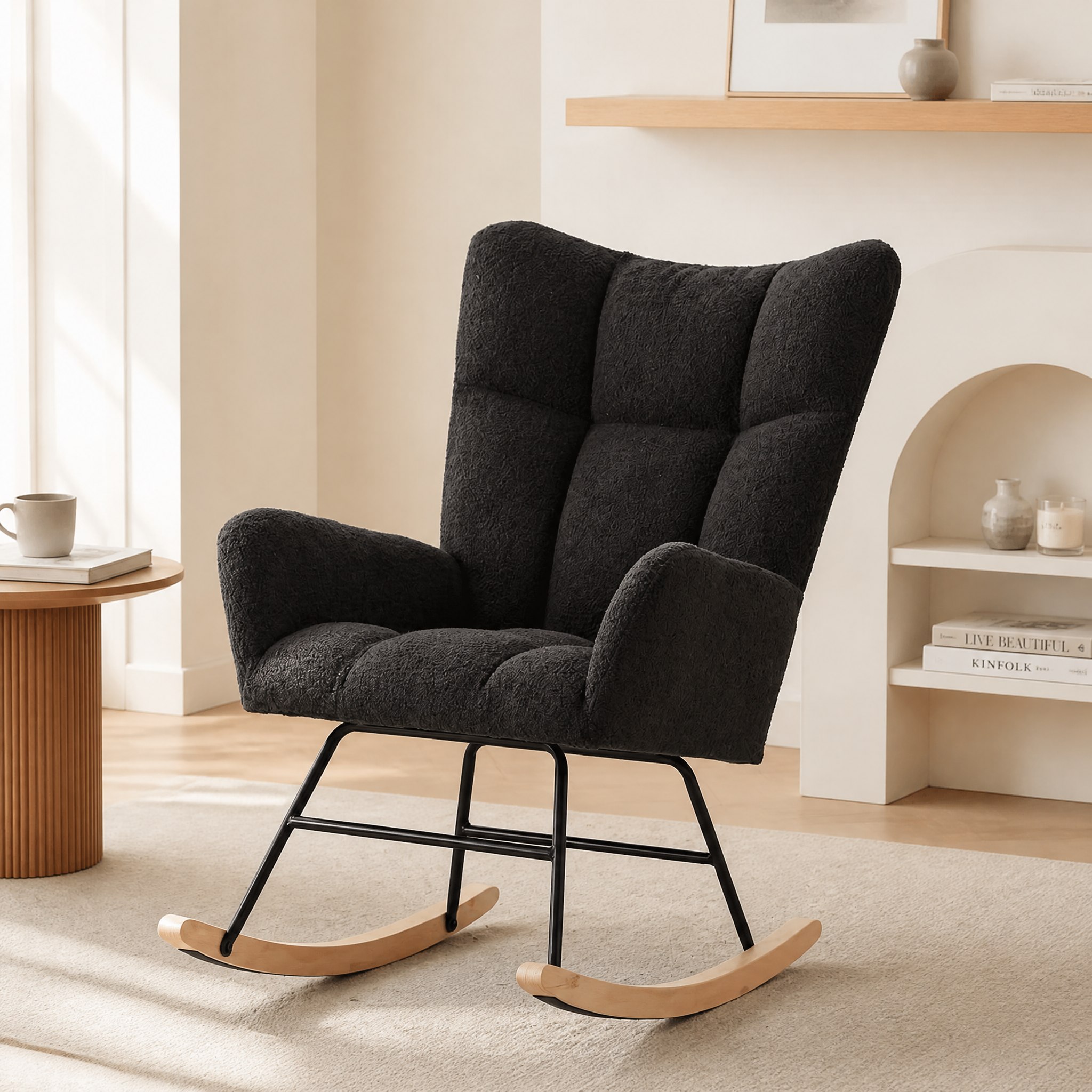 Rocking Chair Noir
